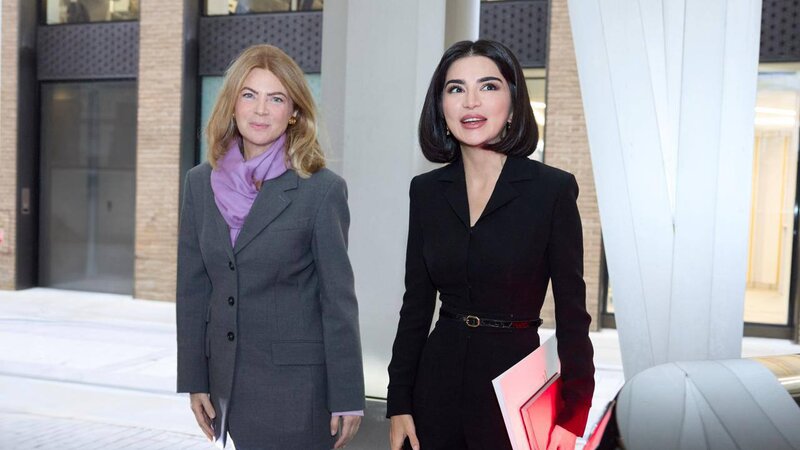 Səidə Mirziyoyeva Rotşildlə görüşdü