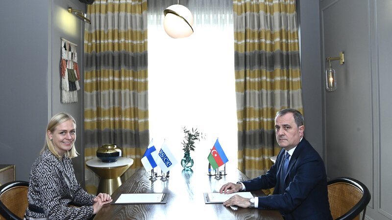 Ceyhun Bayramov  ATƏT-in sədri ilə görüşdü