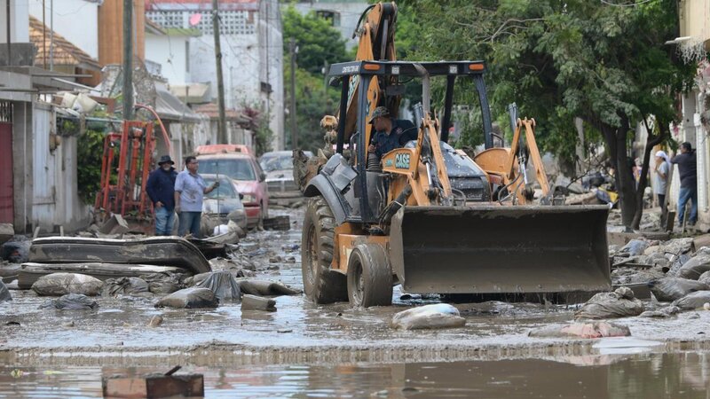 Meksikada daşqınlar nəticəsində ölənlərin sayı 60-ı keçdi