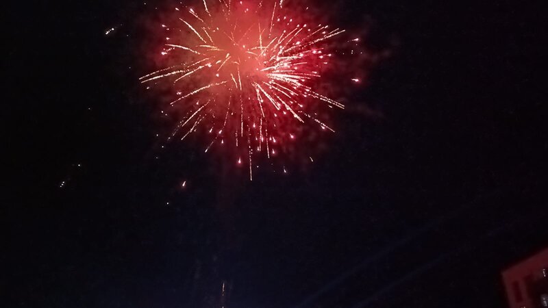 Füzulidə möhtəşəm atəşfəşanlıq -