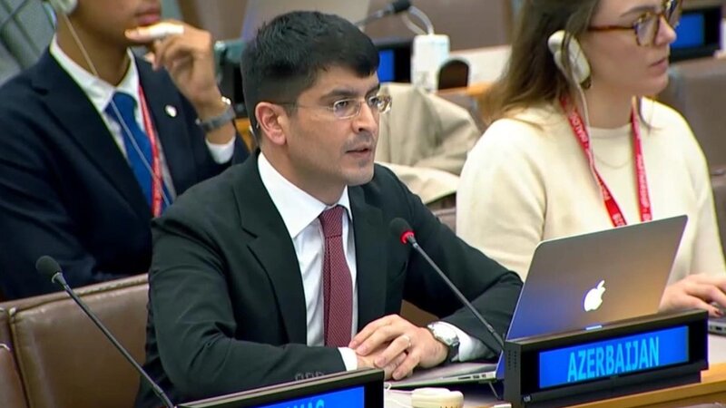 BMT-də Azərbaycan nümayəndəsi iqlim dəyişikliklərinin insan hüquqlarına təsirini vurğuladı