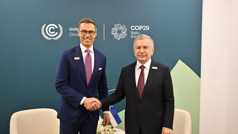 Stubb Özbəkistana səfər edəcək