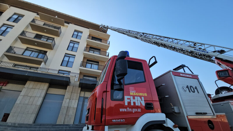 FHN “Aghdam Residence” yaşayış kompleksində təlim keçirdi -