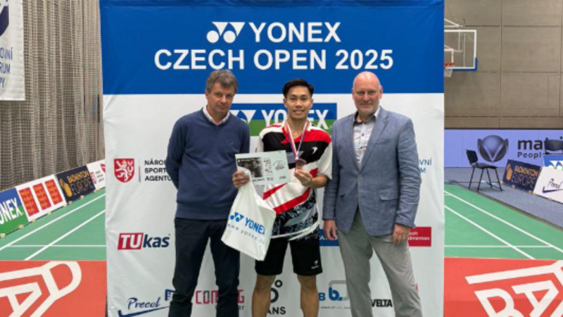 Azərbaycan badmintonçusu Çexiyada bürünc medal qazandı
