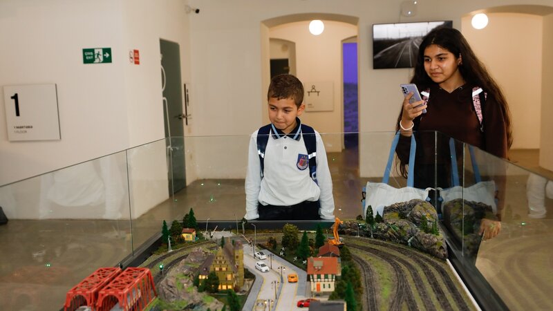 “Açıq qapı” günlərində Dəmiryol Muzeyini 9 mindən çox insan ziyarət edib -