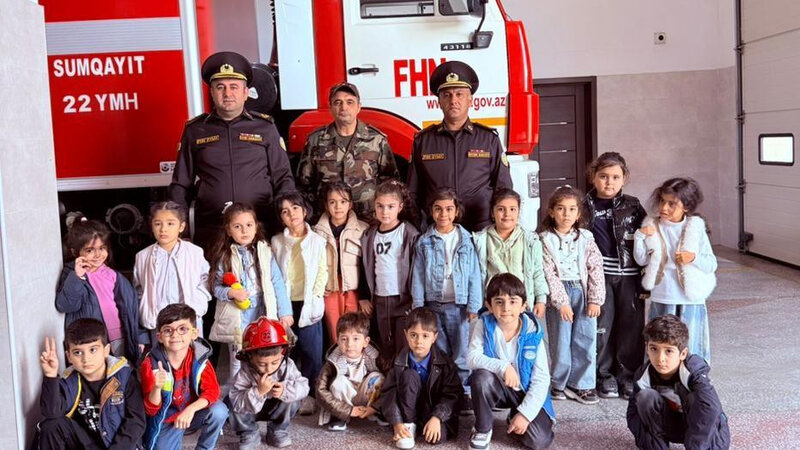 FHN-in Dövlət Yanğından Mühafizə Xidməti “açıq qapı günü” tədbirləri keçirdi -