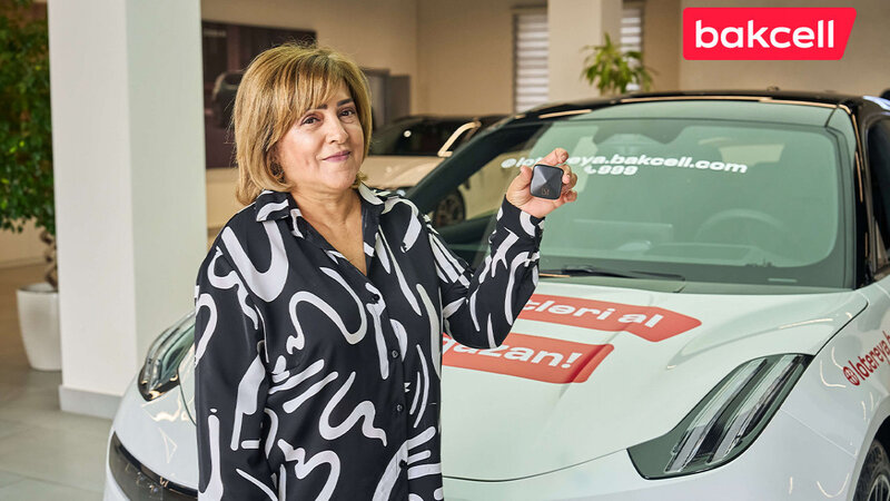 Bakcell-in meqa lotereyasında 3-cü avtomobil udulub