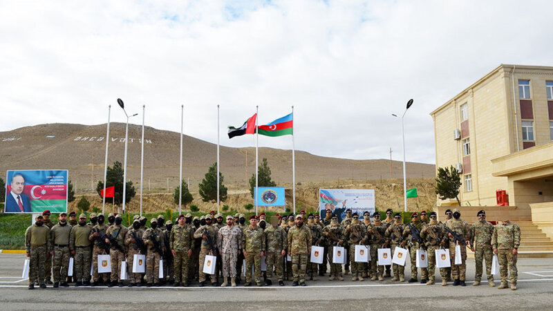 Azərbaycan və BƏƏ xüsusi təyinatlılarının birgə təlimi başa çatdı