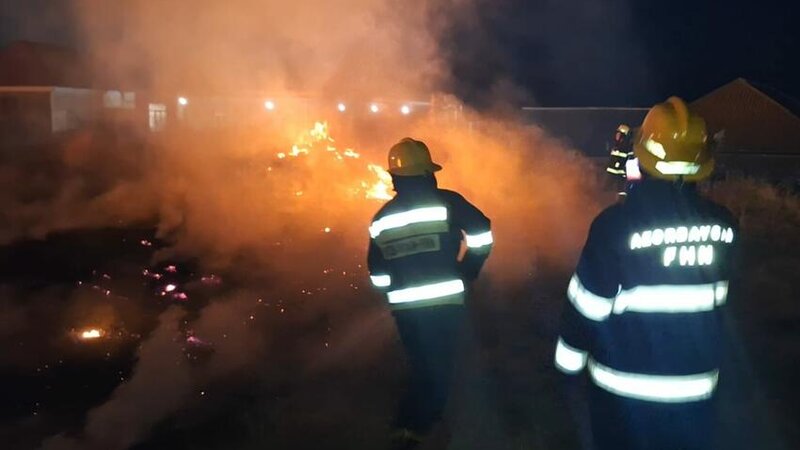 Tərtərdə yanğın oldu