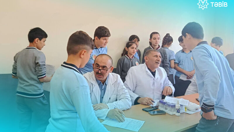 12 mindən çox uşaq icbari dispanserizasiyaya cəlb olunub