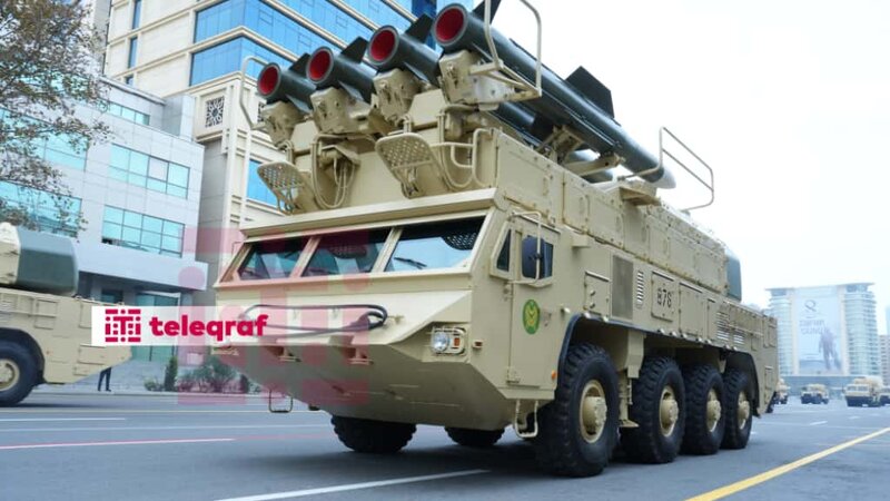 Bakıda hərbi parada hazırlıq işləri görülür -