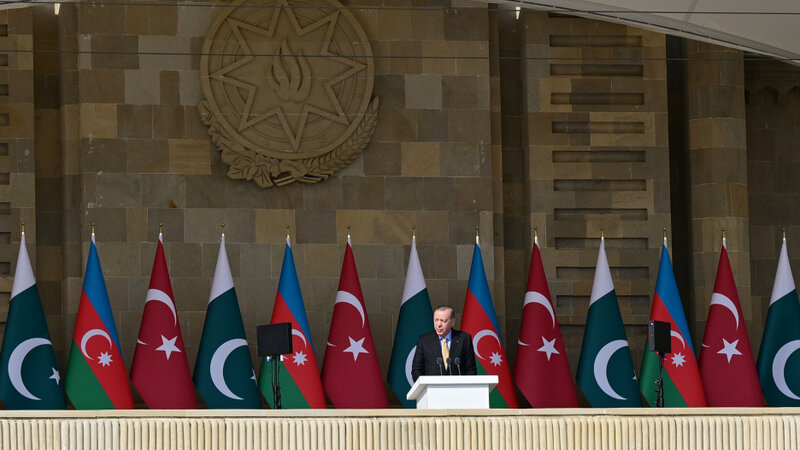 Ərdoğan: Qarabağın azadlığa qovuşması Türk dünyası üçün  böyük qürurdur