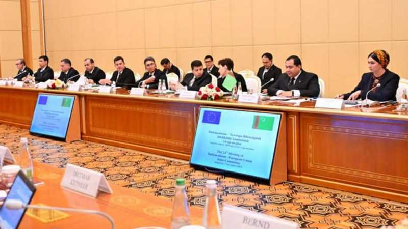 Türkmənistan Avropa İttifaqı ilə əməkdaşlığı genişləndirir