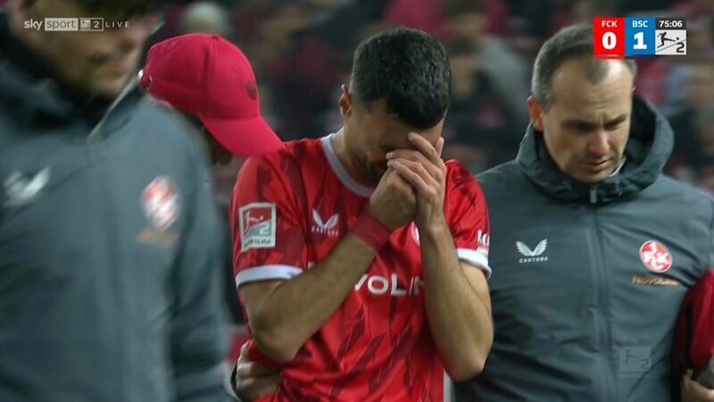 Mahir Emreli ağır zədələndi, göz yaşlarını saxlaya bilmədi -