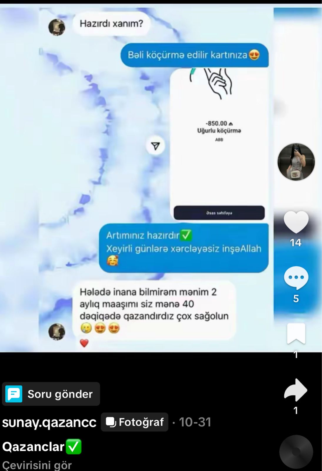 Yeni dələduzluq sxemi yaranıb: aldanmamaq üçün...
