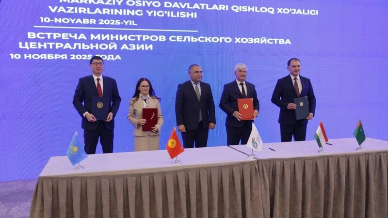 Mərkəzi Asiya ölkələri ərzaq təhlükəsizliyi ilə bağlı birgə bəyannamə imzalayıb