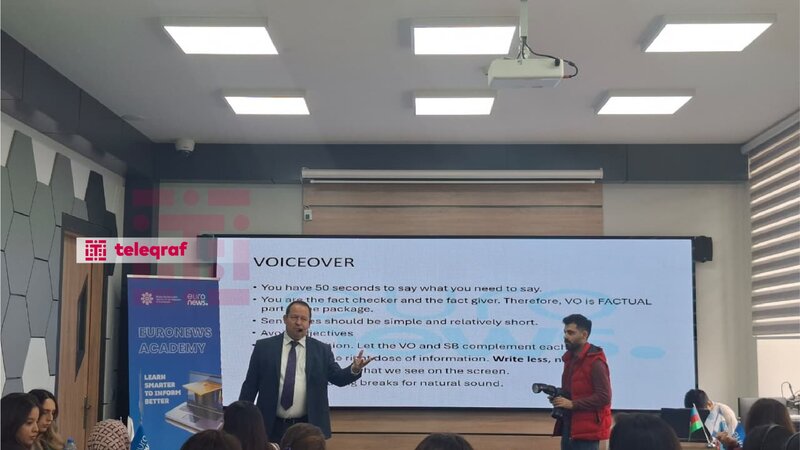 Fernando Soares: "Euronews Academy"nin açılışında iştirak etməkdən böyük məmnunluq duyuram