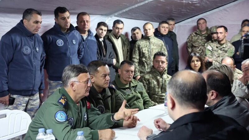 Türkiyə və Gürcüstan hadisə yerində araşdırmanı davam etdirir