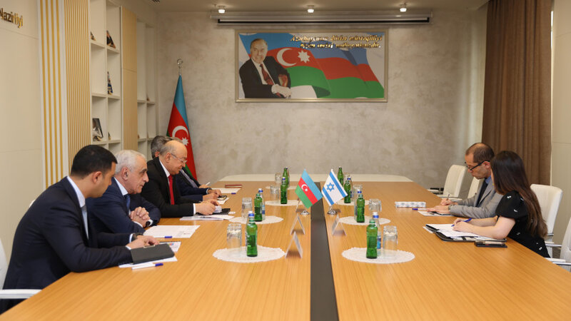 Kəmaləddin Heydərov İsrail səfiri ilə görüşdü