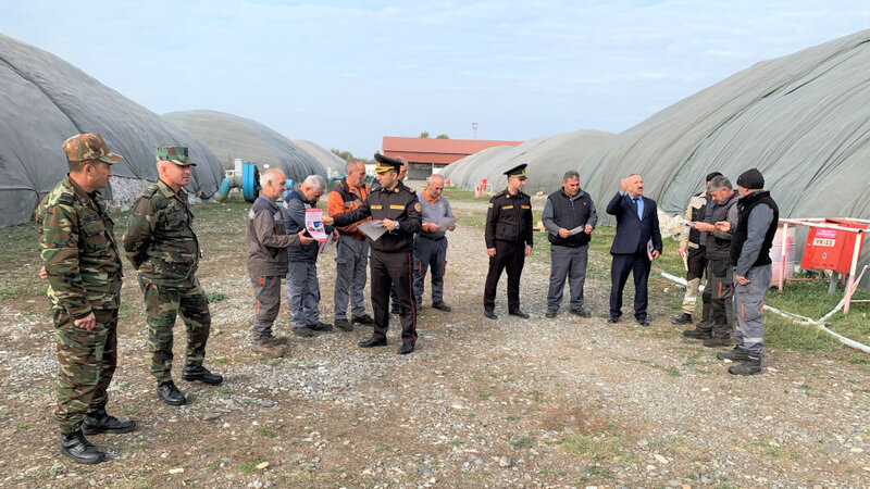 FHN pambıq tədarükündə yanğın təhlükəsizliyinə dair maarifləndirmə tədbirləri keçirdi