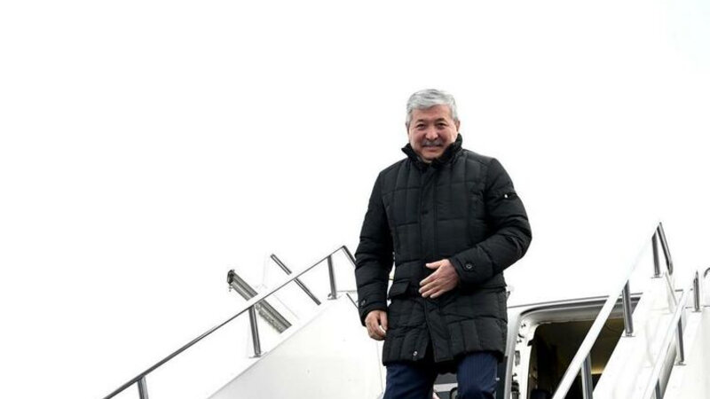 Adılbek Kasıməliyev Qazaxıstanda işgüzar səfərdədir