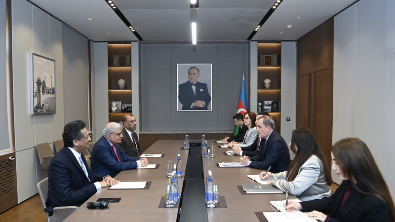 Ceyhun Bayramov Asiya Ombudsmanlar Assosiasiyasının prezidenti ilə görüşdü