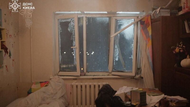 Rusiyanın Kiyevə hücumu nəticəsində üç nəfər ölüb, 20-dən çox yaralı var -