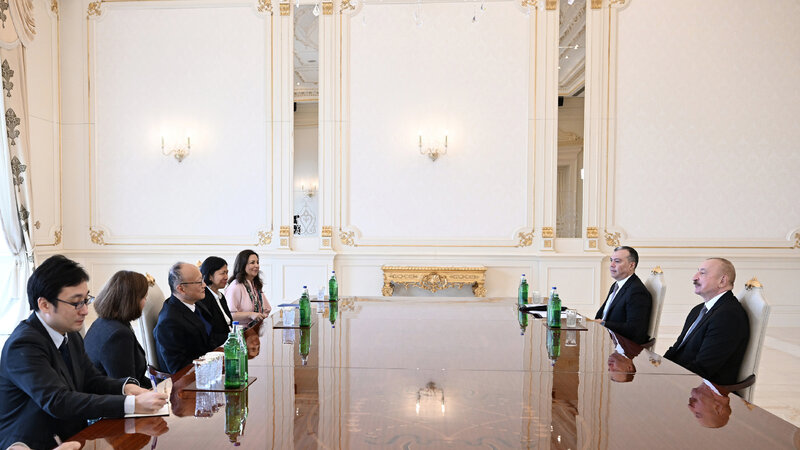 Prezident İlham Əliyev Asiya İnkişaf Bankının nümayəndə heyətini qəbul edib