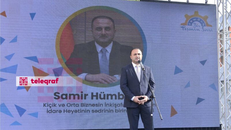 Samir Hümbətov: Gənclər peşə bacarıqlarını inkişaf etdirsinlər və sahibkara çevrilsinlər