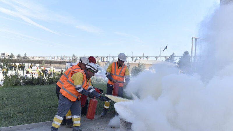 FHN-in Bakı Regional Mərkəzi mülki müdafiə məşqləri keçirdi -