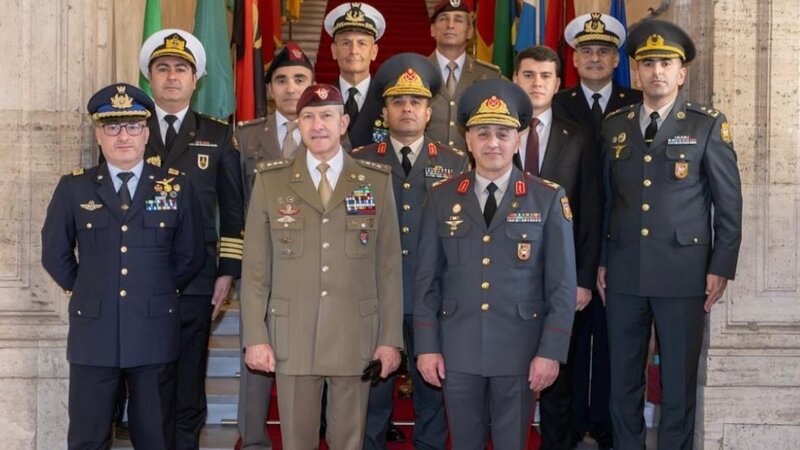 Milli Müdafiə Universitetinin nümayəndə heyəti İtaliyada səfərdədir