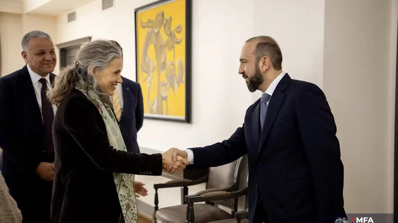 Mirzoyan Qrono ilə sülh sazişini müzakirə etdi