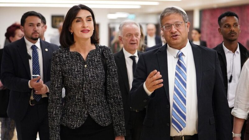 Maka Boçorişvili İsrailin milli təhlükəsizlik naziri ilə görüşdü