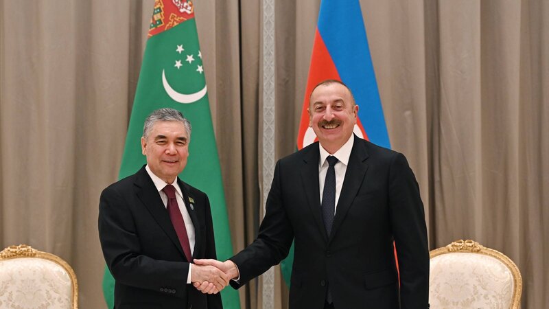 Qurbanqulu Berdiməhəmmədov İlham Əliyevə təbrik məktubu ünvanlayıb