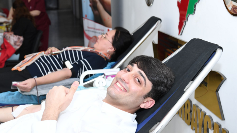 Dövlət Komitəsində qanvermə aksiyası keçirildi