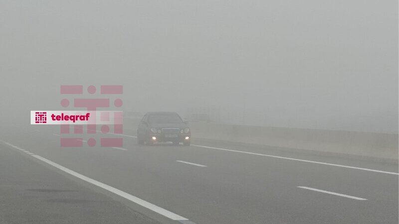 Astara-Ələt magistralında sıx duman var, hərəkət çətinləşib -