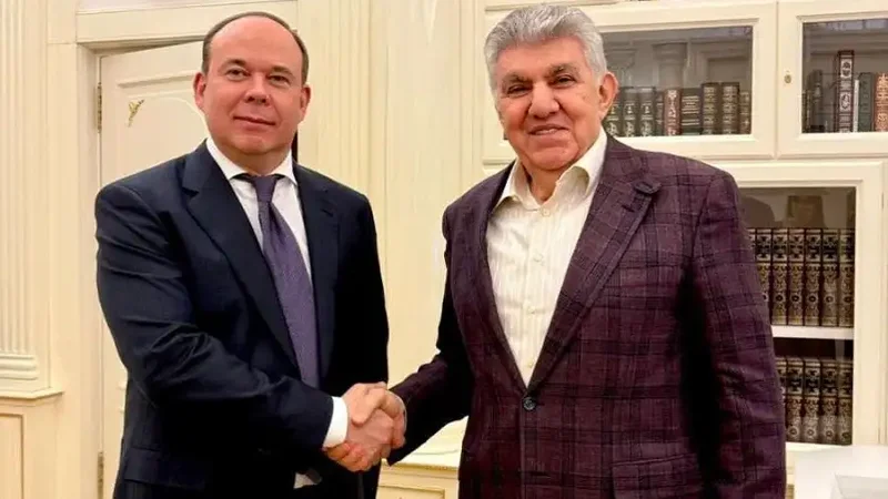 Putinin aparat rəhbəri Abramyanla görüşdü