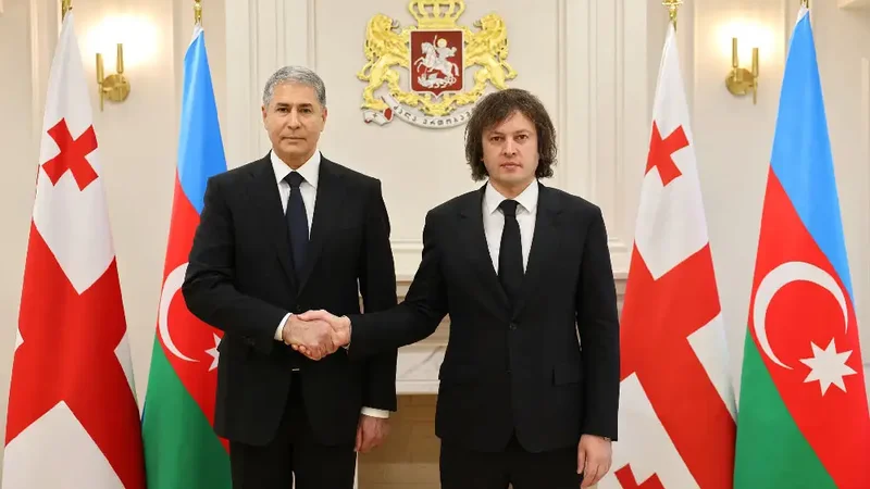 Vilayət Eyvazov Gürcüstanın Baş naziri ilə görüşdü
