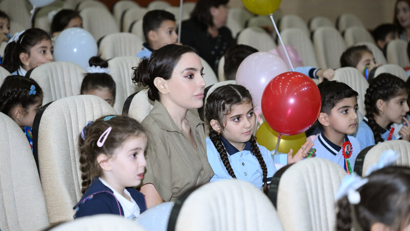 Leyla Əliyeva Lənkəranda animasiya filmləri festivalına qatıldı -