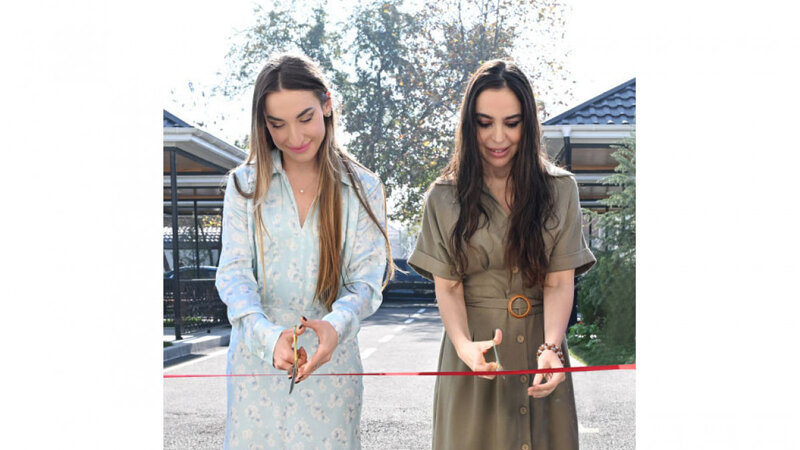 Leyla Əliyeva və Alena Əliyeva uşaq evinin açılışını edib -