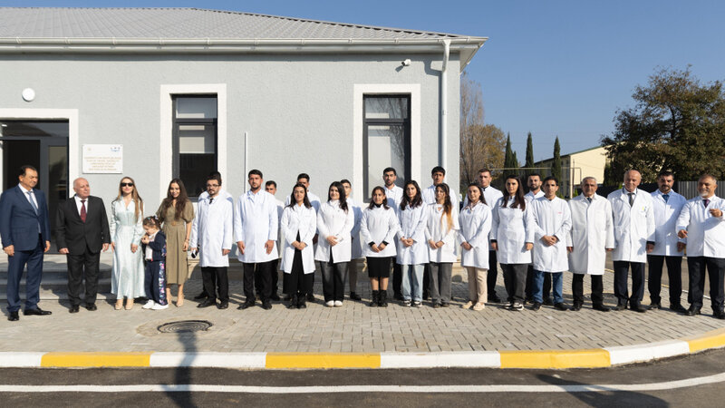 Leyla Əliyeva və Alena Əliyeva Lənkəranda Baytarlıq Klinikası ilə tanış olublar -