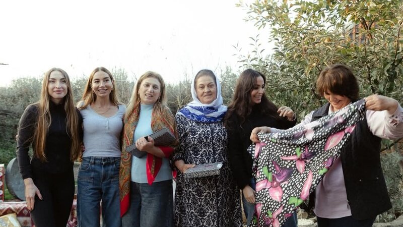 Leyla Əliyeva, Arzu Əliyeva və Alena Əliyeva Lənkəranda fermer təsərrüfatı ilə tanış olublar