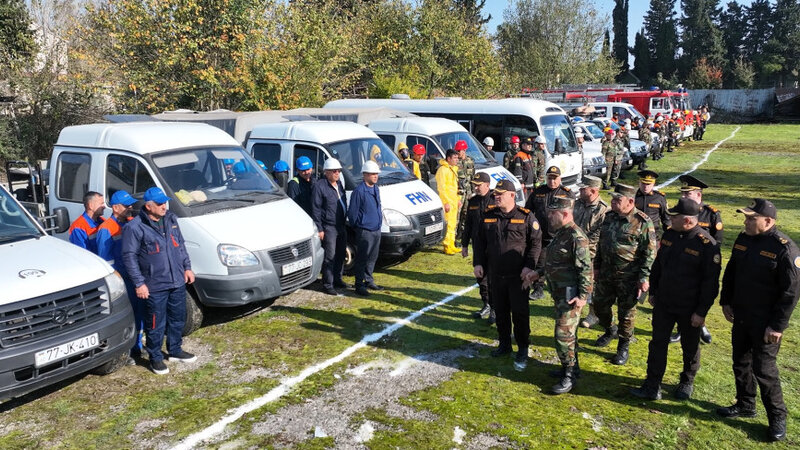 FHN taktiki-xüsusi təlim keçirdi -