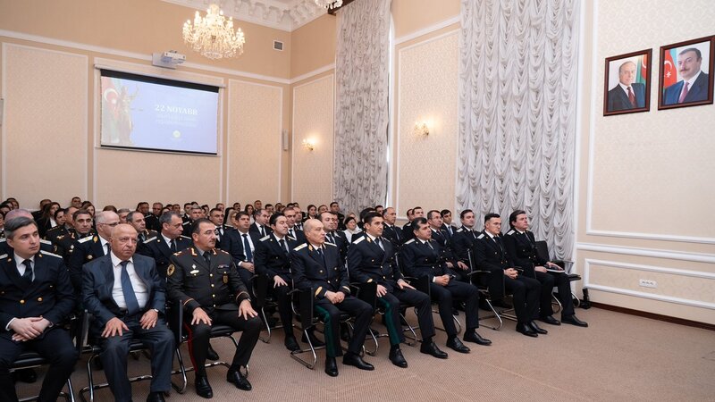 Prezidentin təltif etdiyi ədliyyə orqanlarında çalışan əməkdaşlara medalları təqdim edildi -