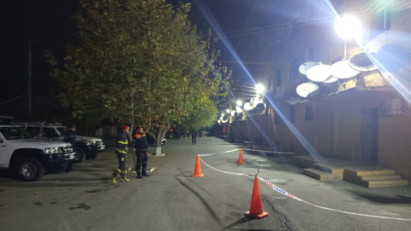 Goranboyda yaşayış binasında uçqun: 4 nəfər xəsarət aldı -