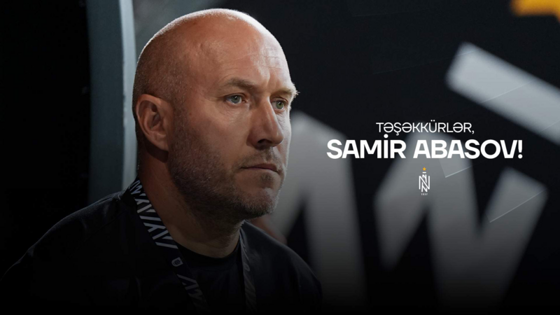 “Neftçi” istefaya göndərilən Samir Abasovla bağlı bəyanat yaydı