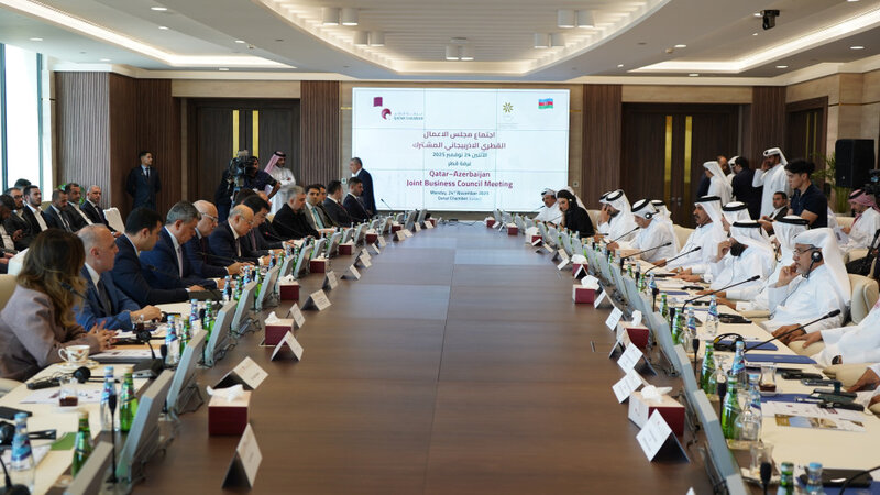 Azərbaycan-Qətər Birgə Biznes Şurasının ilk iclası keçirilib -