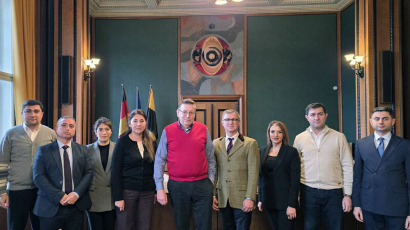 Azərbaycanlı hakimlər Almaniyada təlim səfərində olub -