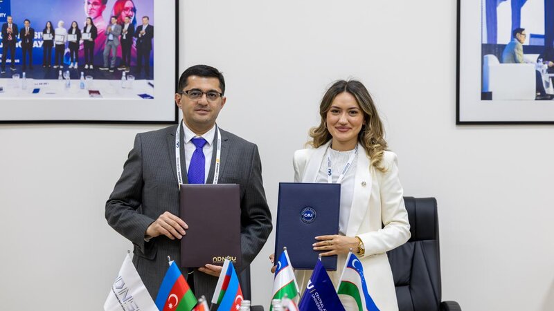 ADNSU ilə Mərkəzi Asiya Universiteti arasında əməkdaşlığa dair Anlaşma memorandumu imzalanıb