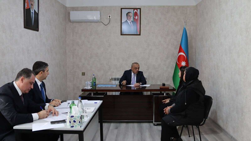 Azərbaycan Dövlət Su Ehtiyatları Agentliyinin sədri Yevlaxda vətəndaşlarla görüşdü -